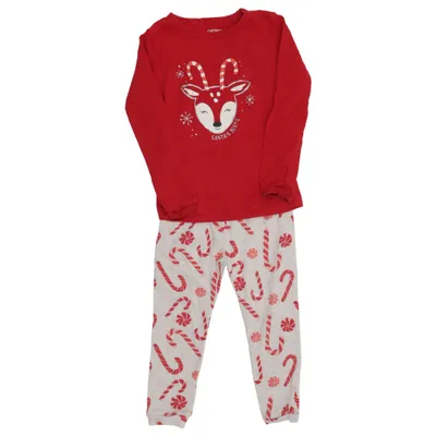 Pajamas (Red, Gray, White) from Carter's Cotton