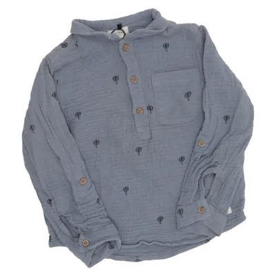 Shirt (Blauw) van Newbie by KappAhl Katoen