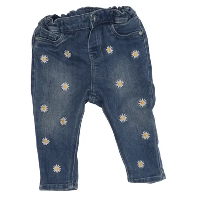 Jean (Bleu) de H&M Baby Coton, Élasthane, Polyester