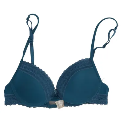 Bra (Blue) from Emilia Lingerie Elastane, Polyamide
