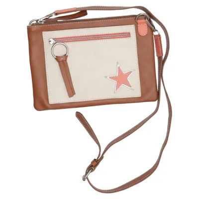 Sac à bandoulière (Marron, Blanc) de White Stuff