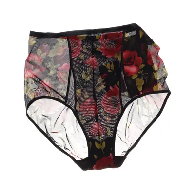 Panties (Black, Multicolored) from Sheer Iridesscent Elastane, Nylon