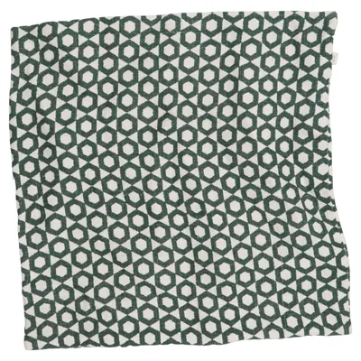 Cushion cover (Green, White) from Ch&J