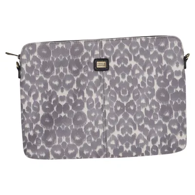 Computer bag (Gray, White) from Pipol's Bazaar