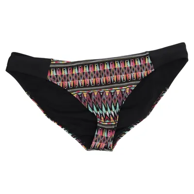 Bikini broekje (Zwart, Meerkleurig) van Twintip Elastaan, Polyamide, Polyester