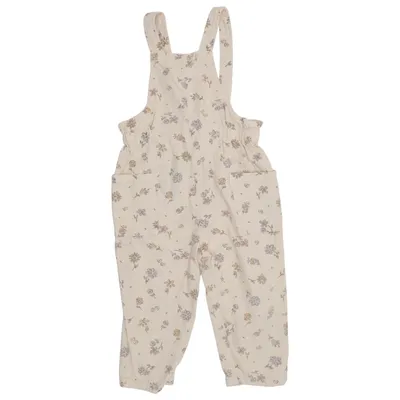 Hängselbyxor (Beige, Flerfärgad) från Zara Bomull