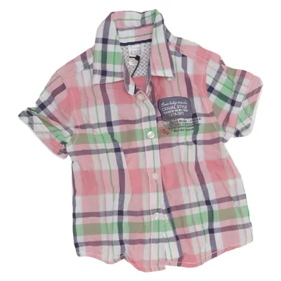Short sleeve shirt (Pink, Green, Blue) from Zara Baby Cotton