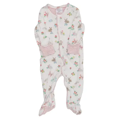 Sparkdräkt (Vit, Rosa, Grön) från Baby Boden Bomull