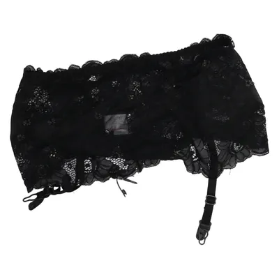 Jarretelle (Zwart) van De Lafense Elastaan, Polyamide