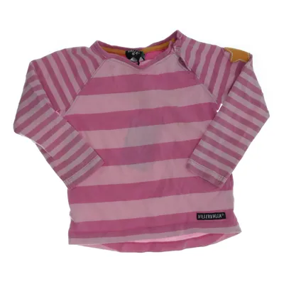 Långärmad t-shirt (Rosa) från Villervalla Bomull, Elastan