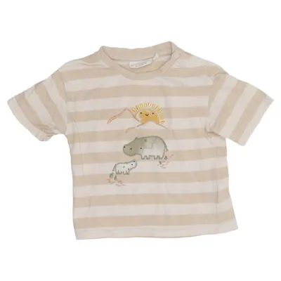 T-shirt (Beige, White, Multicolored) from Sense Organics Organic cotton