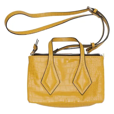 Shoulder-bag (Yellow) from Zara Trafaluc Polyester, Polyurethane