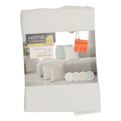 Taie d'oreiller (Dekokissenhüllen) de Home Creation Coton, Lin
