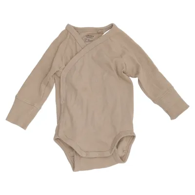 Body (Beige) från Lindex Newborn Bomull, Elastan