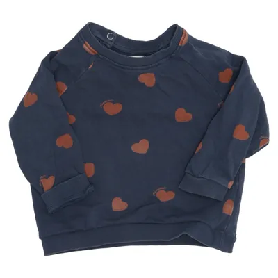 Sweatshirt (Bleu, Marron) de Minimarket Coton