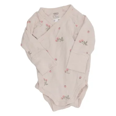 Body (Beige, Rose, Vert) de Lindex Newborn Coton, Élasthane