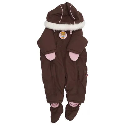 Overall (Brun, Rosa) från Bamse by Lindex Bomull, Polyamid, Polyester