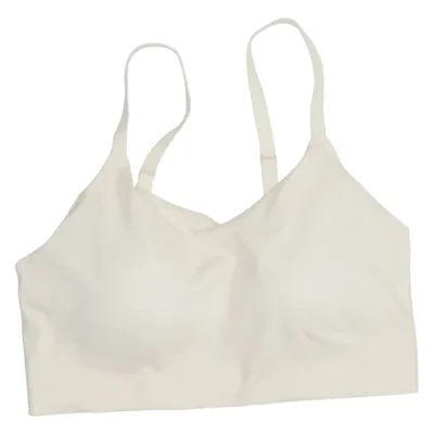 Sport-bh (Wit) van Creamy Fabrics Elastaan, Polyamide, Polyester