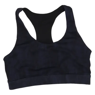 Sports bra (Blue, Black) from Allfenix Elastane, Polyester
