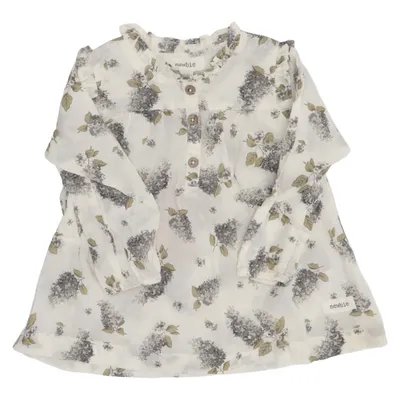 Blouse (White, Multicolored) from Newbie by KappAhl Cotton