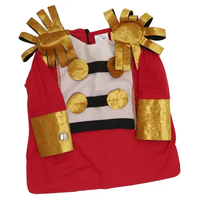Maskeradkläder (Röd, Guldfärgad, Svart) från Limit Akryl, Polyester