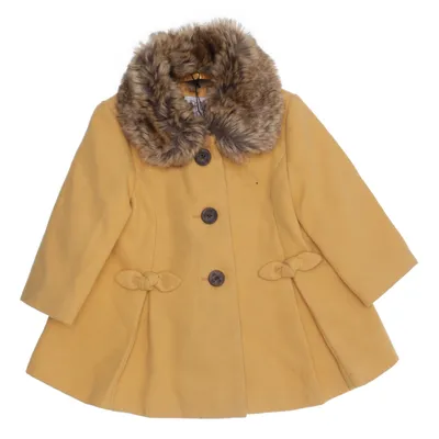 Frakke (Gul) fra Fred & Flo Akryl, Elastan, Polyester, Viscose