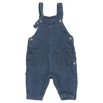 Tuinbroek (Blauw) van Smile Katoen