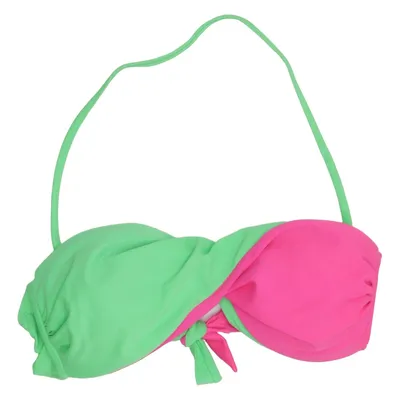 Haut de bikini (Rose, Vert) de Luli Fama
