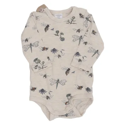 Body (Beige, Multicolore) de Lindex Baby Coton, Élasthane, Viscose
