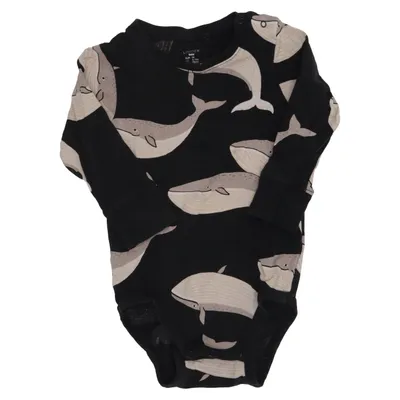 Body (Noir, Beige) de Lindex Baby Coton, Élasthane