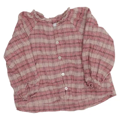 Bluse (Pink, Beige) fra Zara