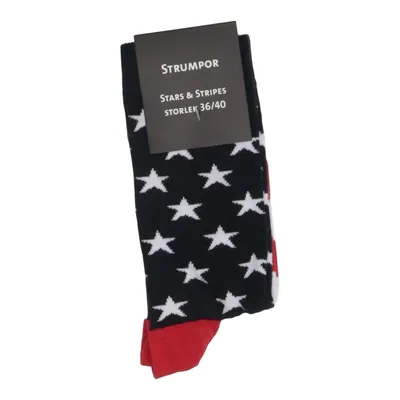 Socks (Stars & Stripes) from Strumpor Cotton, Elastane, Polyamide