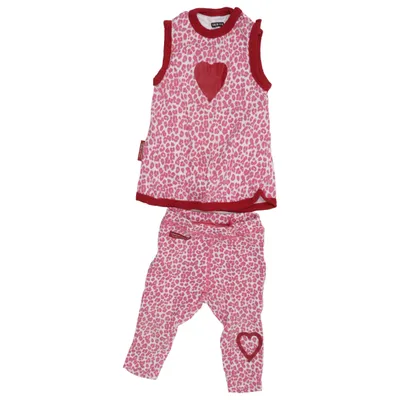 Set (Pink, White) from Älskling Cotton, Elastane