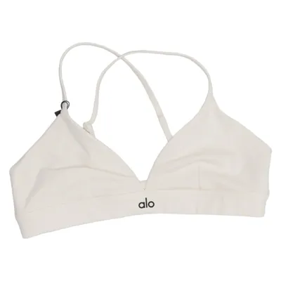 Sports bra (White) from Alo Yoga