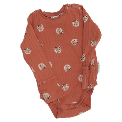 Body (Brun, Vit) från Minories Bomull, Elastan