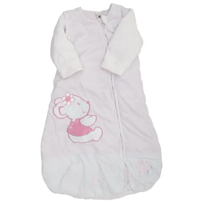 Babyslaapzak (Wit, Roze) van My Little Bear Katoen, Polyester