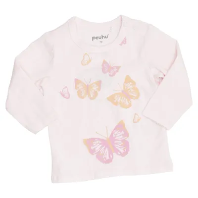 Långärmad t-shirt (Rosa, Flerfärgad) från Peuhu