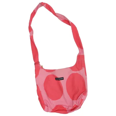 Sac en toile (Rose, Rouge) de Marimekko Coton