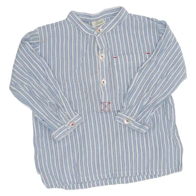 Shirt (Blauw, Wit) van Alana Organisch katoen