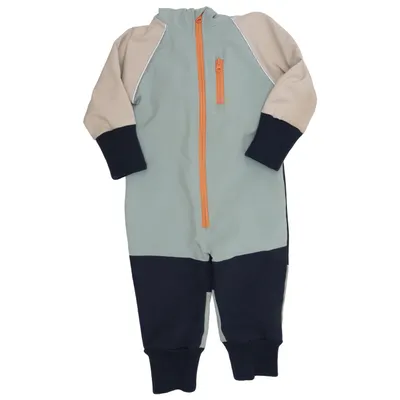 Overall (Blue, Beige, Multicolored) from Topomini Elastane, Polyamide, Polyester, Polyurethane