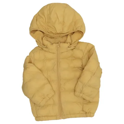 Veste d'hiver (Jaune) de Uniqlo Baby Polyamide, Polyester recyclé