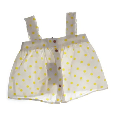 Topp (Vit, Gul) från Zara BabyGirl Bomull