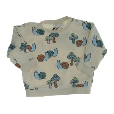 Collegetröja (Beige, Flerfärgad) från Lindex Baby Bomull, Elastan