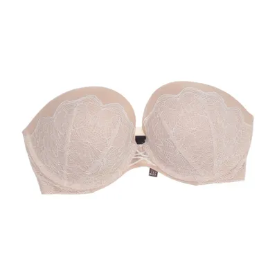 Bandeau bh (Beige, Wit) van Victoria's Secret Elastaan, Polyamide