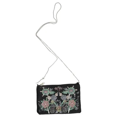 Sac à bandoulière (Noir, Multicolore) de Atmosphere Polyester