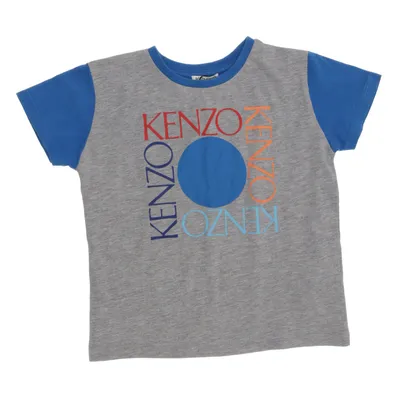 T-shirt (Grå, Flerfärgad) från Kenzo Kids Bomull, Polyester