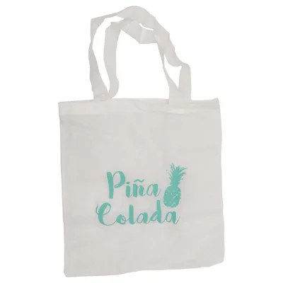 Stofpose (Hvid, Grøn) fra Pina Colada