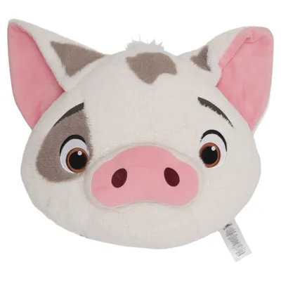 Prydnadskudde (Vit, Rosa, Grå) från Disney Polyester, Polyuretan