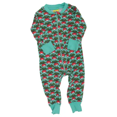 Sparkdräkt (Grön, Röd, Vit, Flerfärgad) från Duns Ekologisk bomull