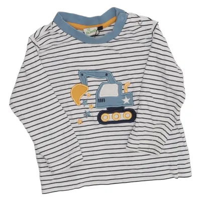 Long sleeve T-shirt (White, Blue, Multicolored) from Alana Organic cotton
